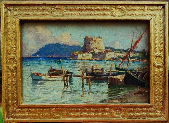 Eugène Dauphin (1857-1930) "toulon, Fort Saint-louis" Nardi, Montenard, Courdouan, Gallian