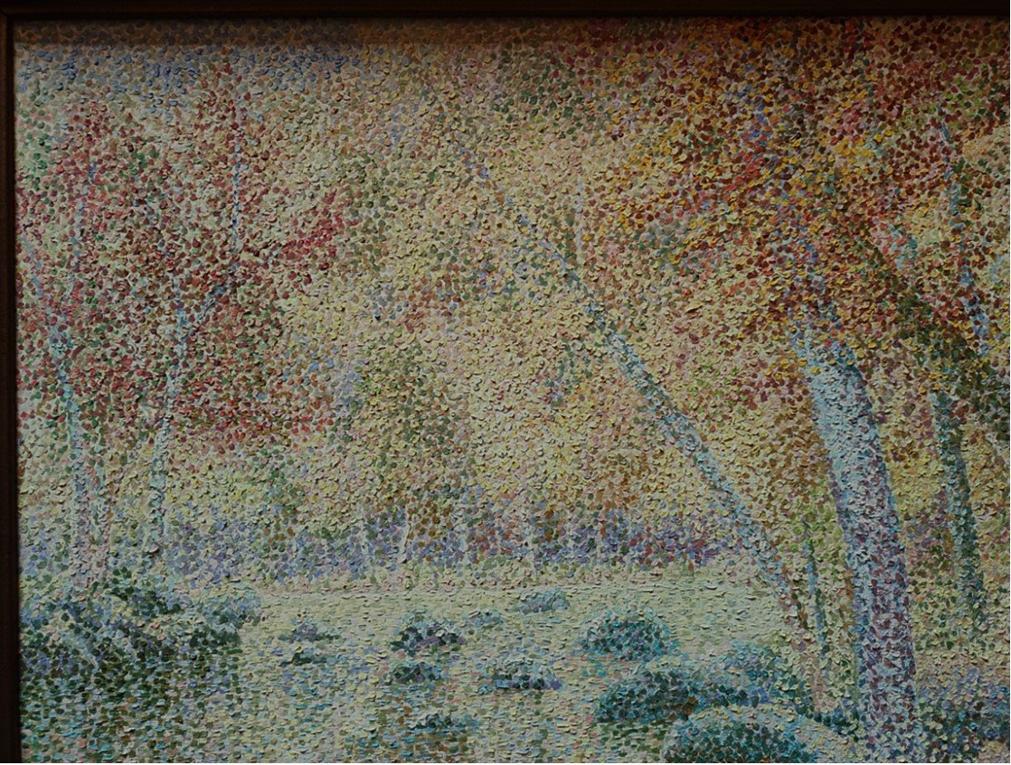 Serge Mendjisky (1926-2017) Spleen en automne à Grasse. Peintre pointilliste, Moscou, New York-photo-4