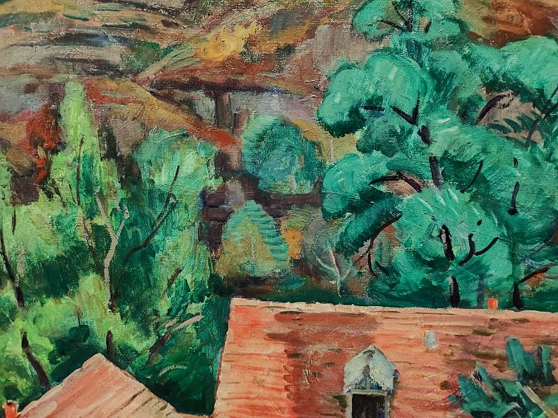 Eugène Alluaud ( 1866-1947) Moulin Bouchardon Creuse ~1925. Ecole De Crozant Limoges Guillaumin-photo-6