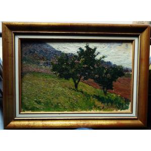 Emile Giraud (1850-1918) “aix Countryside” Provençal School, Cézanne, Wildenstein, Seyssaud..