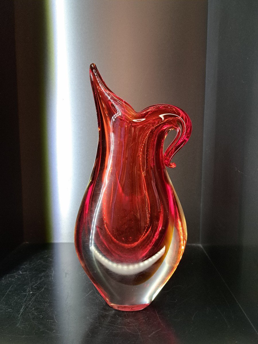 Sommerso Vase By Flavio Poli-photo-2