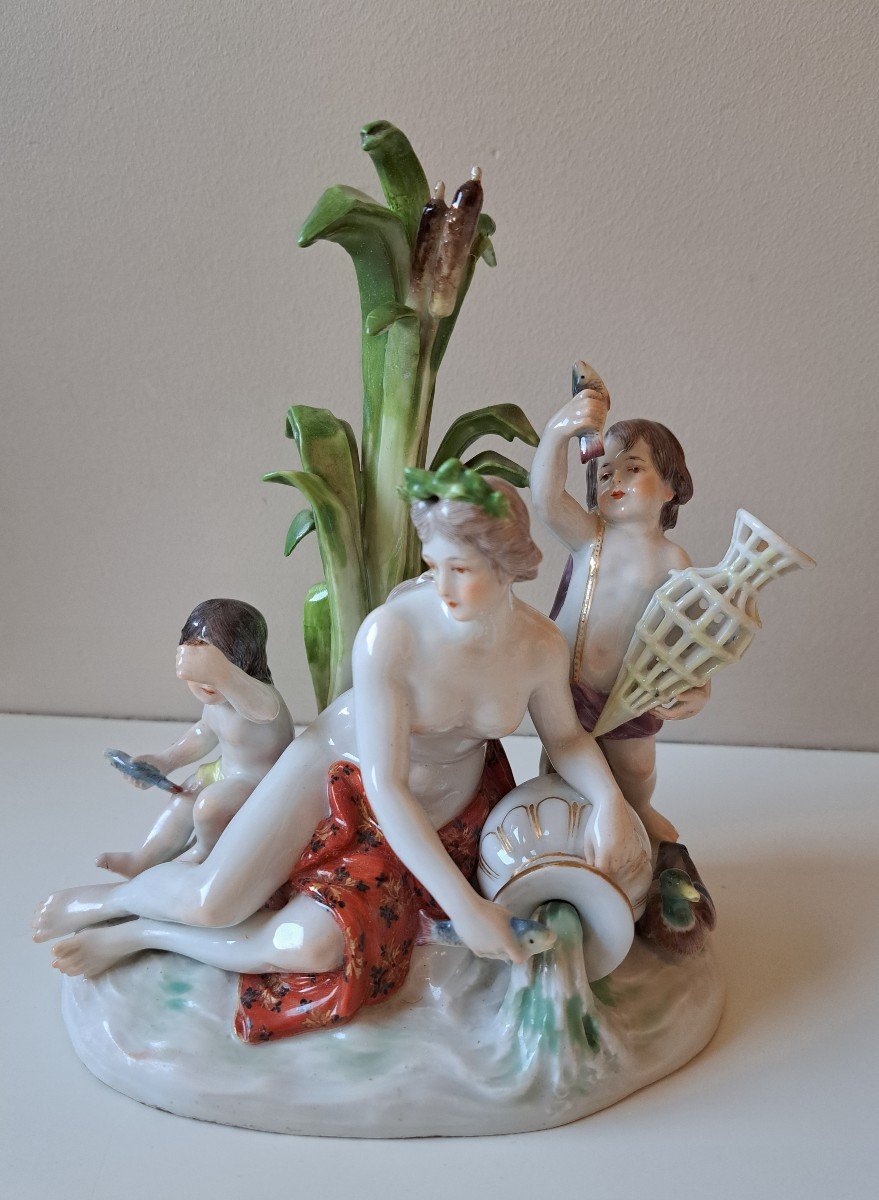 Meissen Porcelain Group Circa 1750