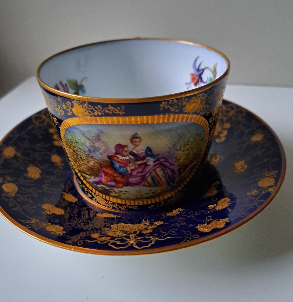 Limoges Porcelain Cup André Golse