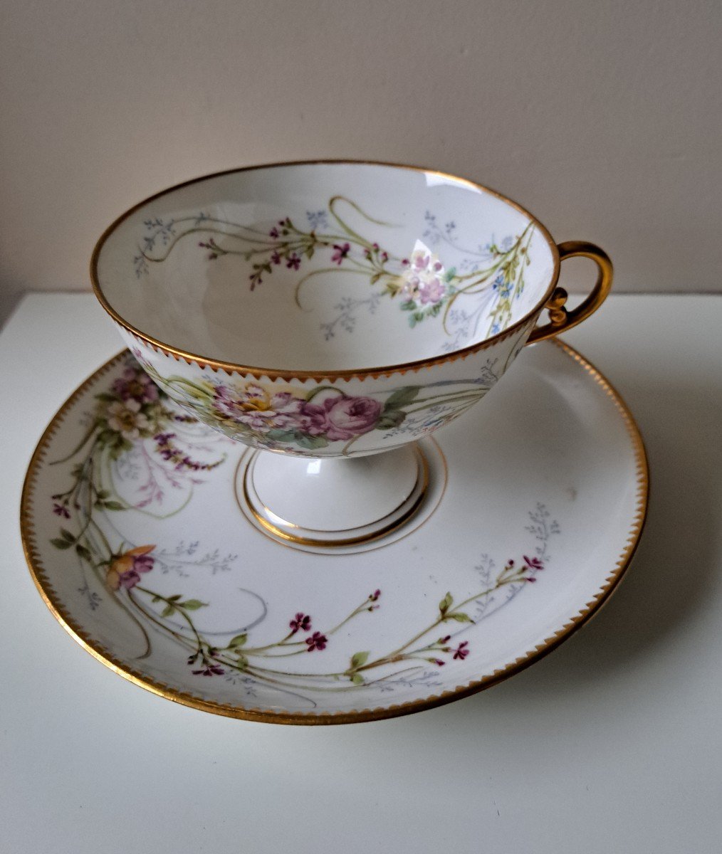 Tasse En Porcelaine De Limoges André Golse-photo-4