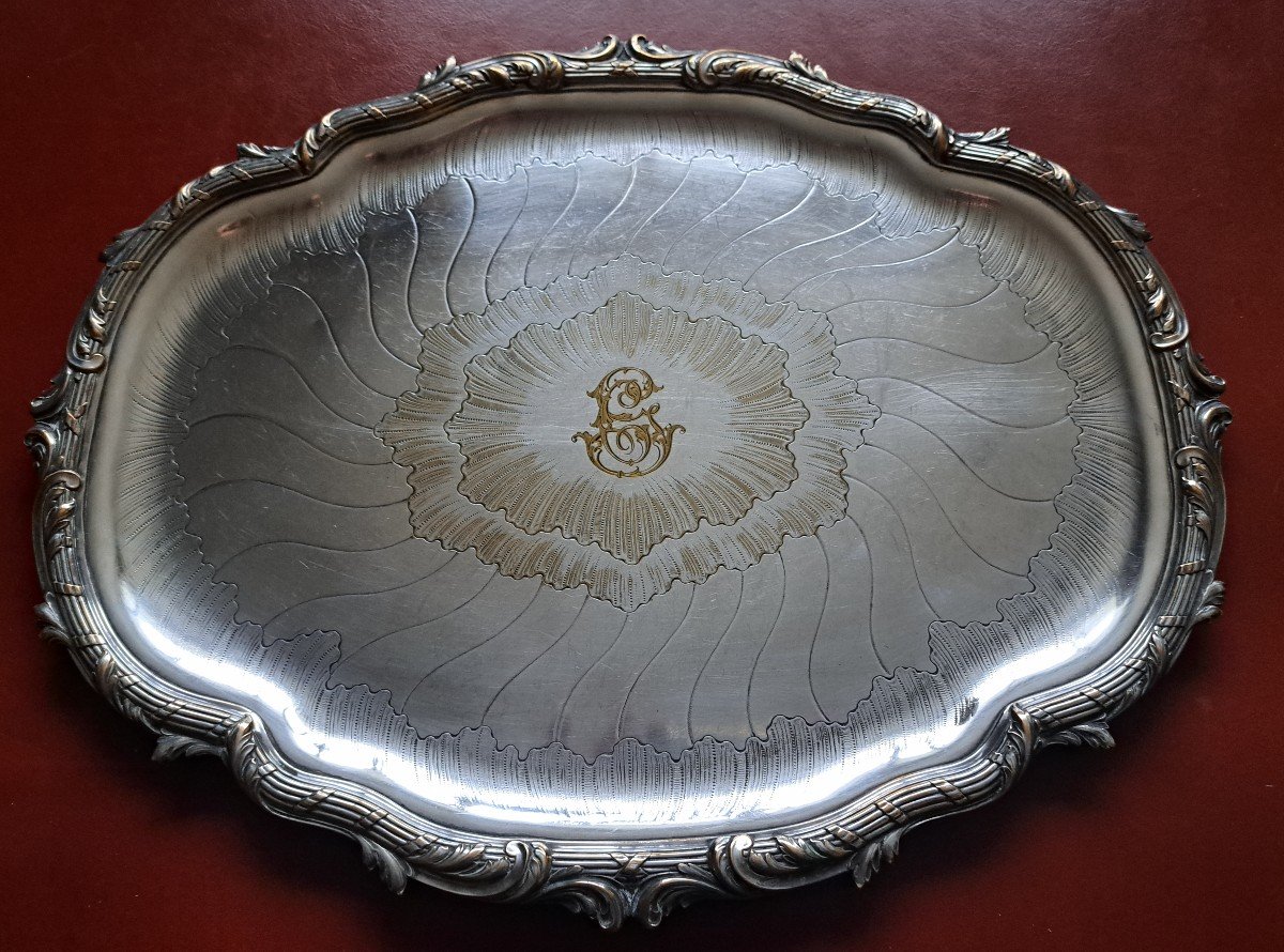 Odiot Silver Tray