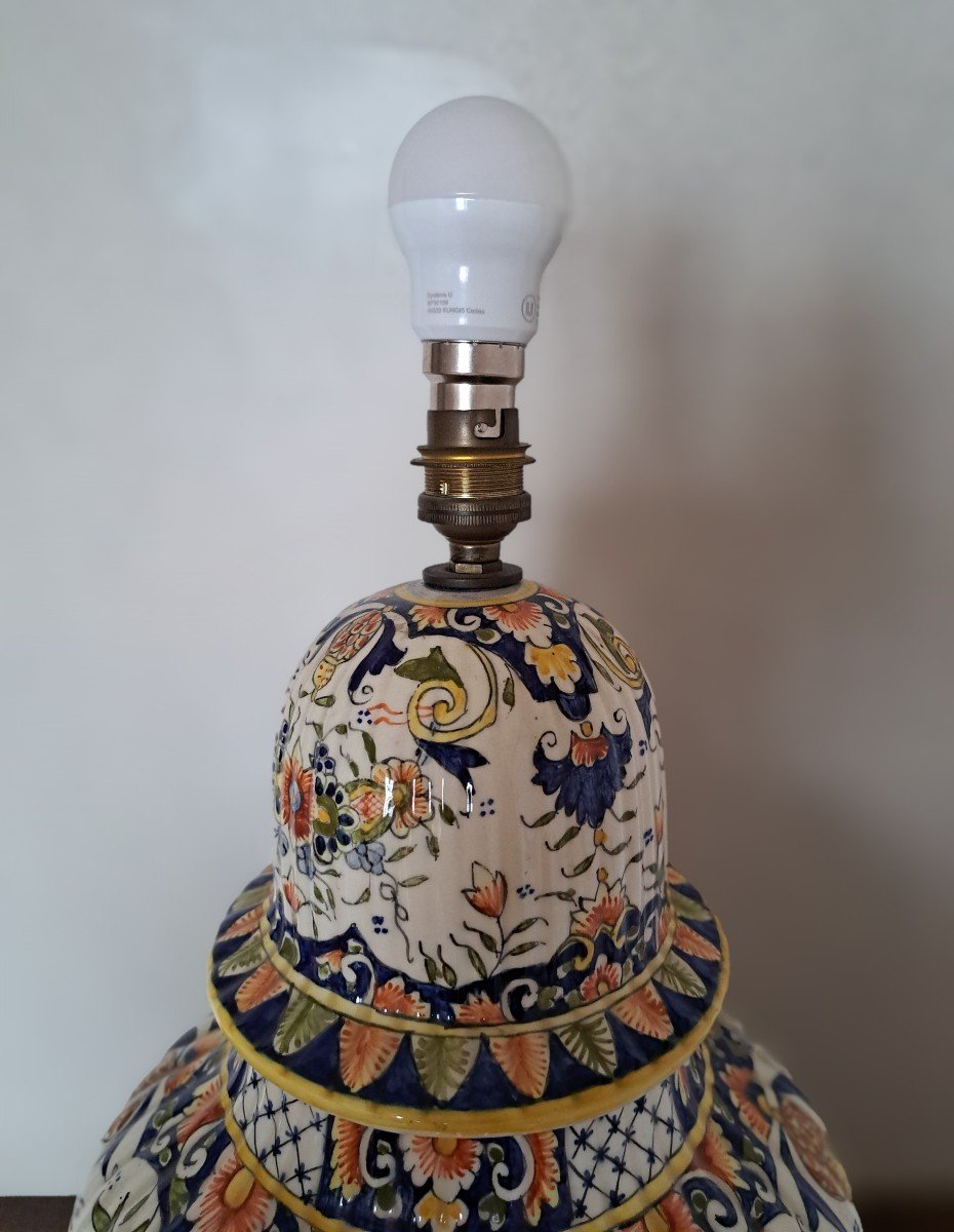 Old Rouen Lamp Base -photo-2