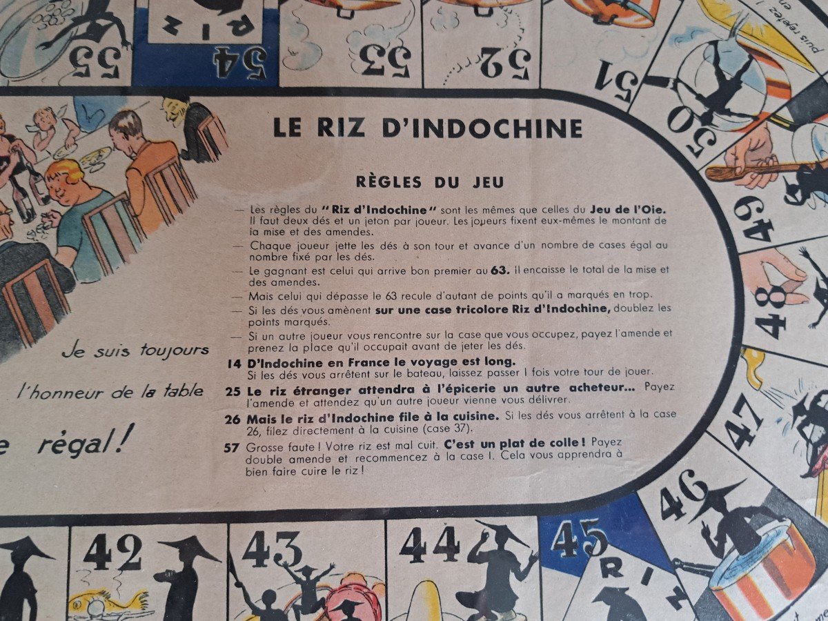 Jeu "le Riz d'Indochine"-photo-3