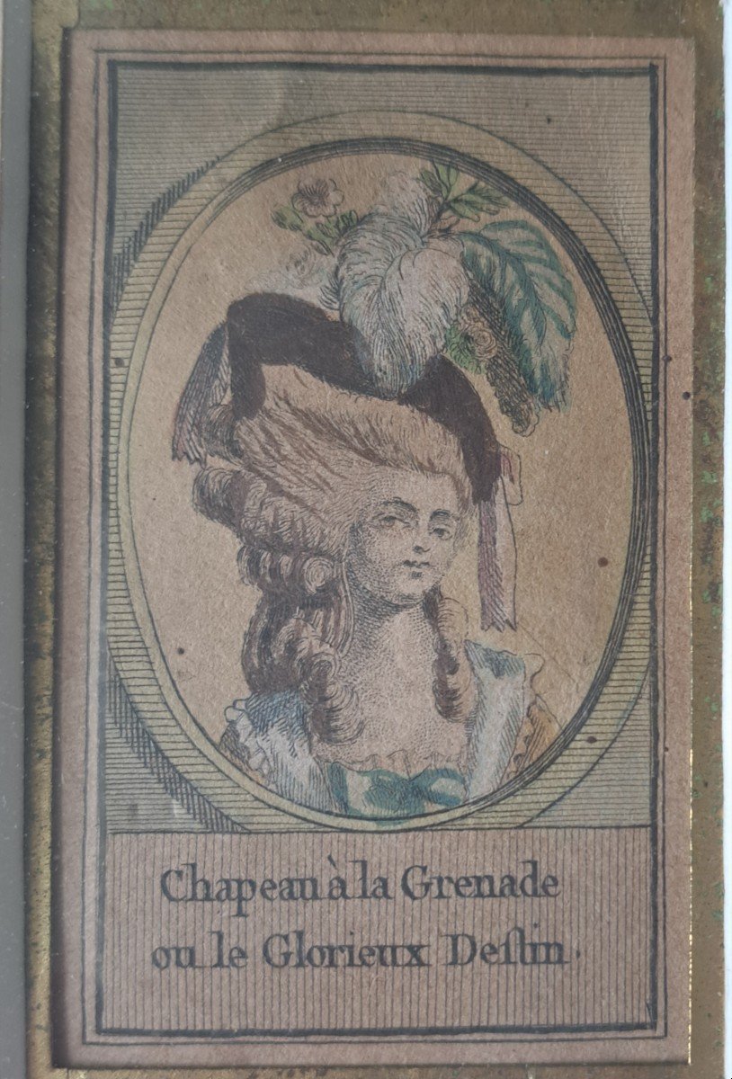 Lot Of Engravings Of Hairstyles Under Louis XVI-photo-4