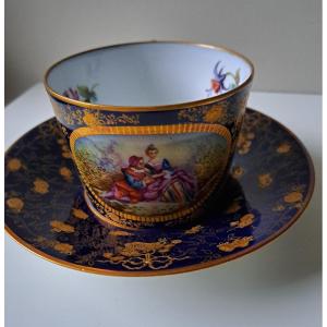 Limoges Porcelain Cup André Golse