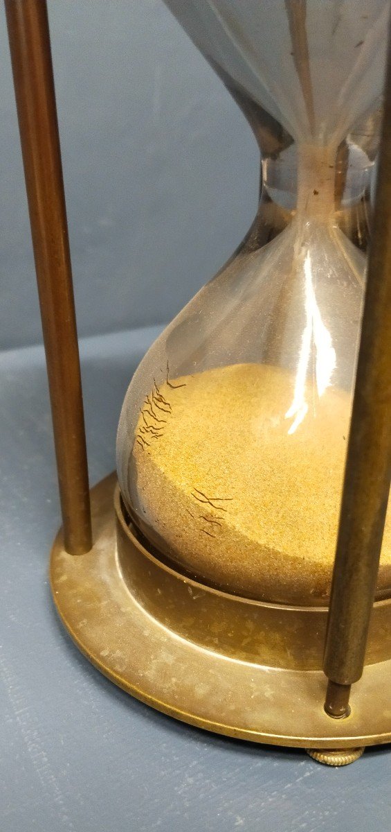 Second Empire Regulatory Marine Hourglass Dated 1853-photo-2