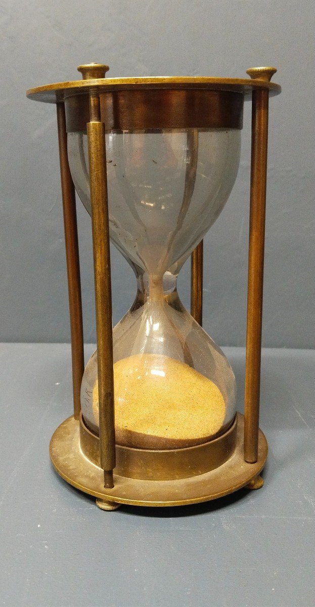 Second Empire Regulatory Marine Hourglass Dated 1853