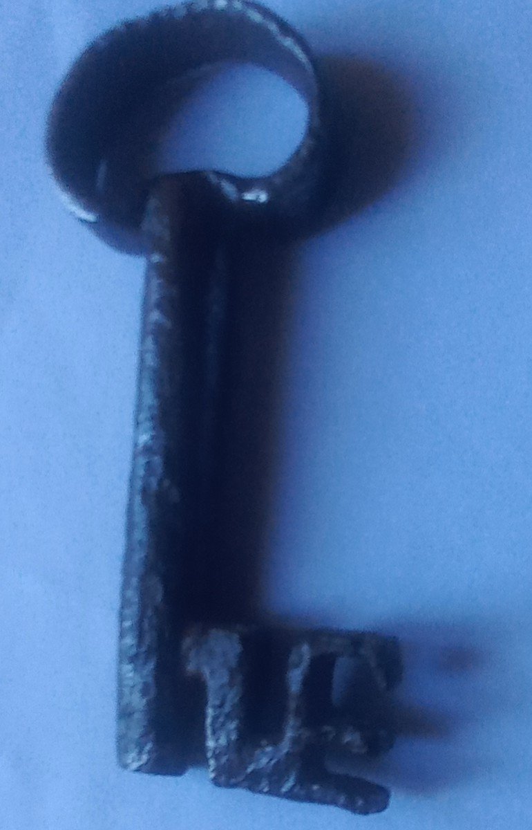 Beautiful 16th Century Iron Key 