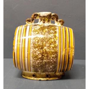 18th Century Earthenware Barrel 