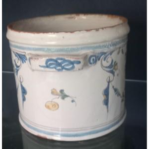 Bucket To Refresh A Half-bottle In Nevers Earthenware