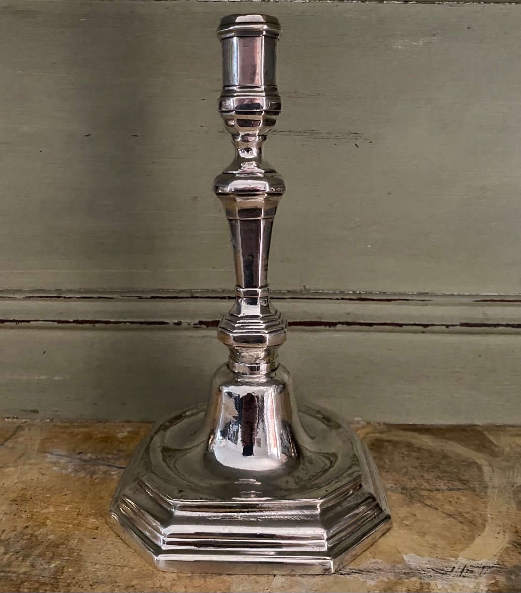 Candlestick, Flambeau, Silver, Lille, Circa 1710-photo-4