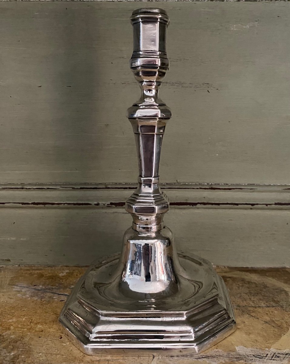 Candlestick, Flambeau, Silver, Lille, Circa 1710