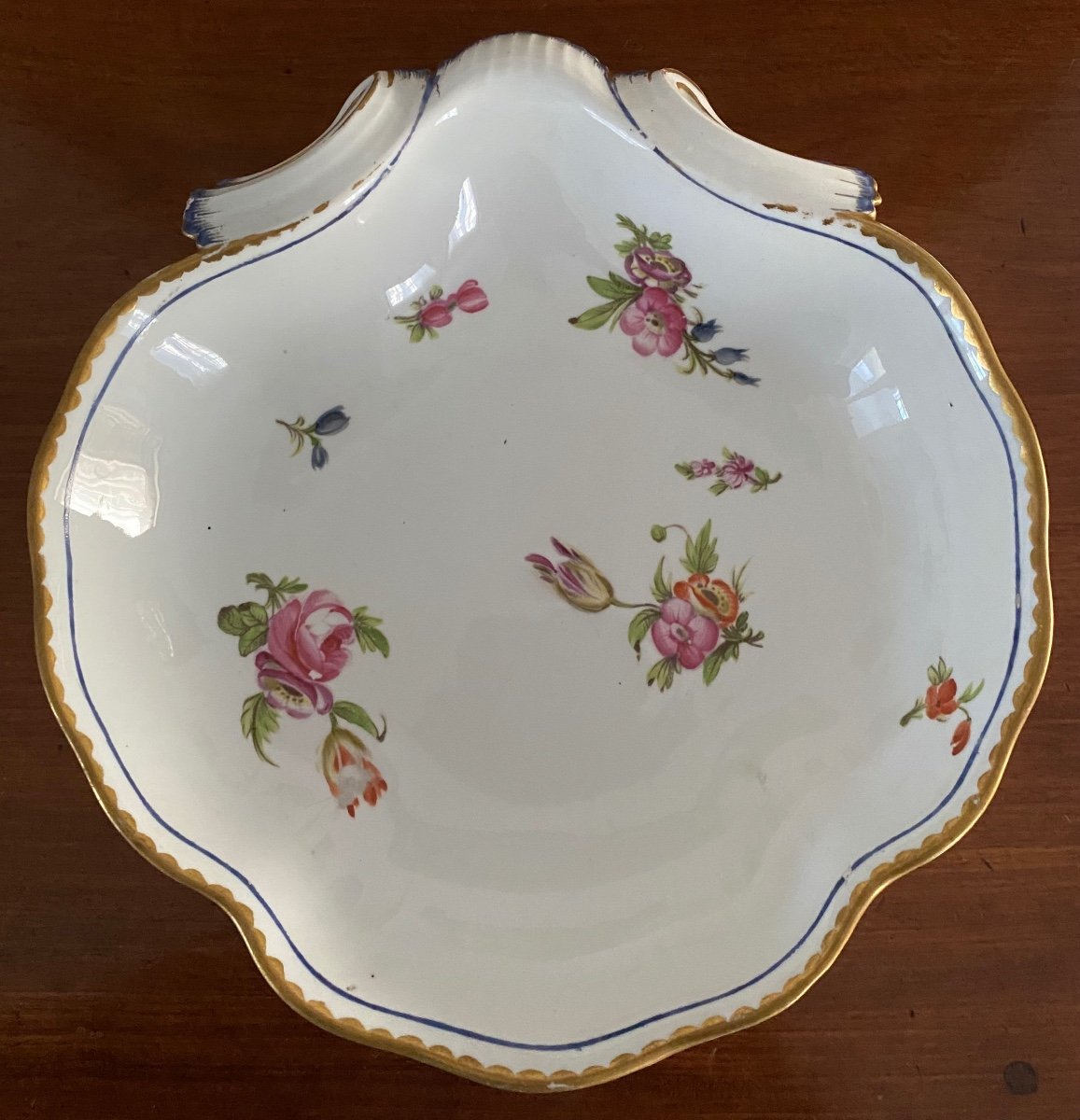 Bowl, Shell, Porcelain, 18th Century-photo-3