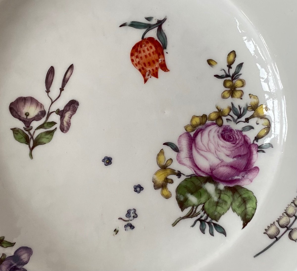 Meissen, Plate, Porcelain, 18th Century-photo-1