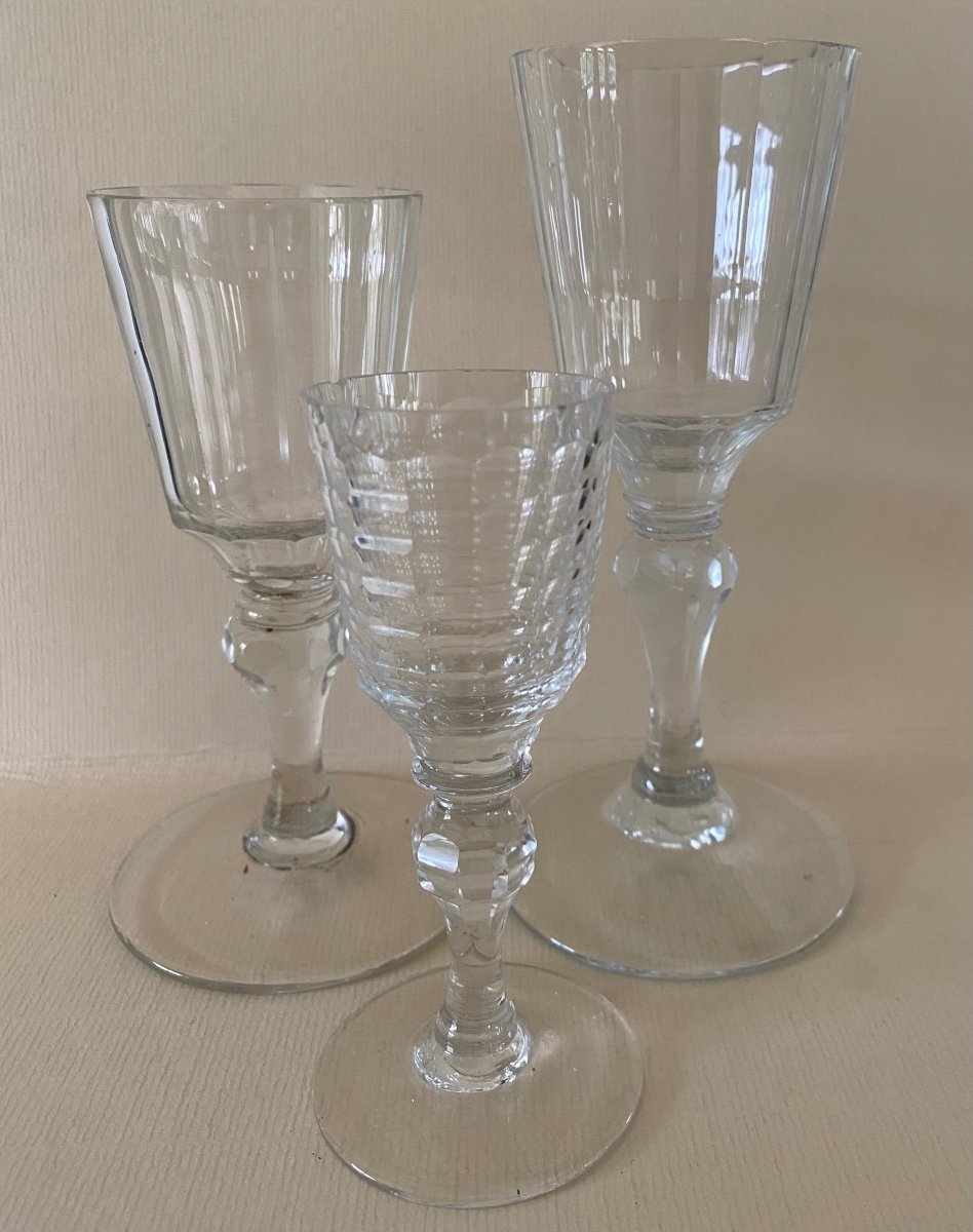 Stemmed Glasses, 18th Century-photo-3