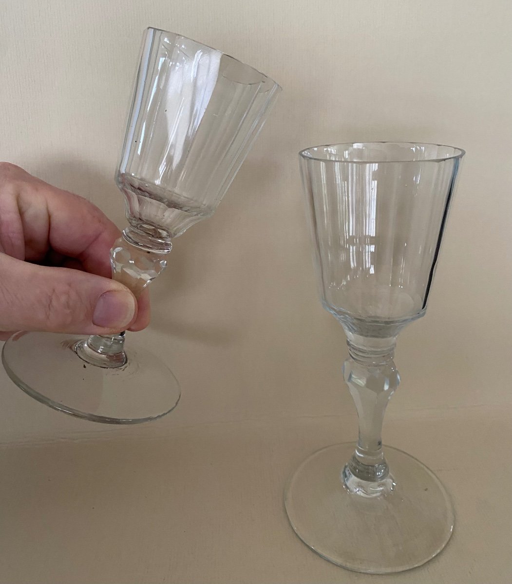 Stemmed Glasses, 18th Century