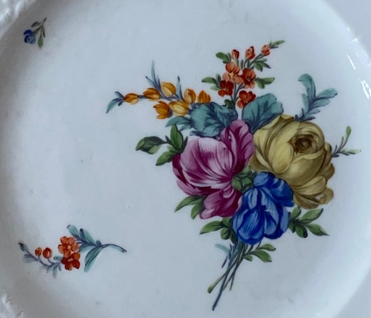 Meissen, Plate, Porcelain, 18th Century-photo-4