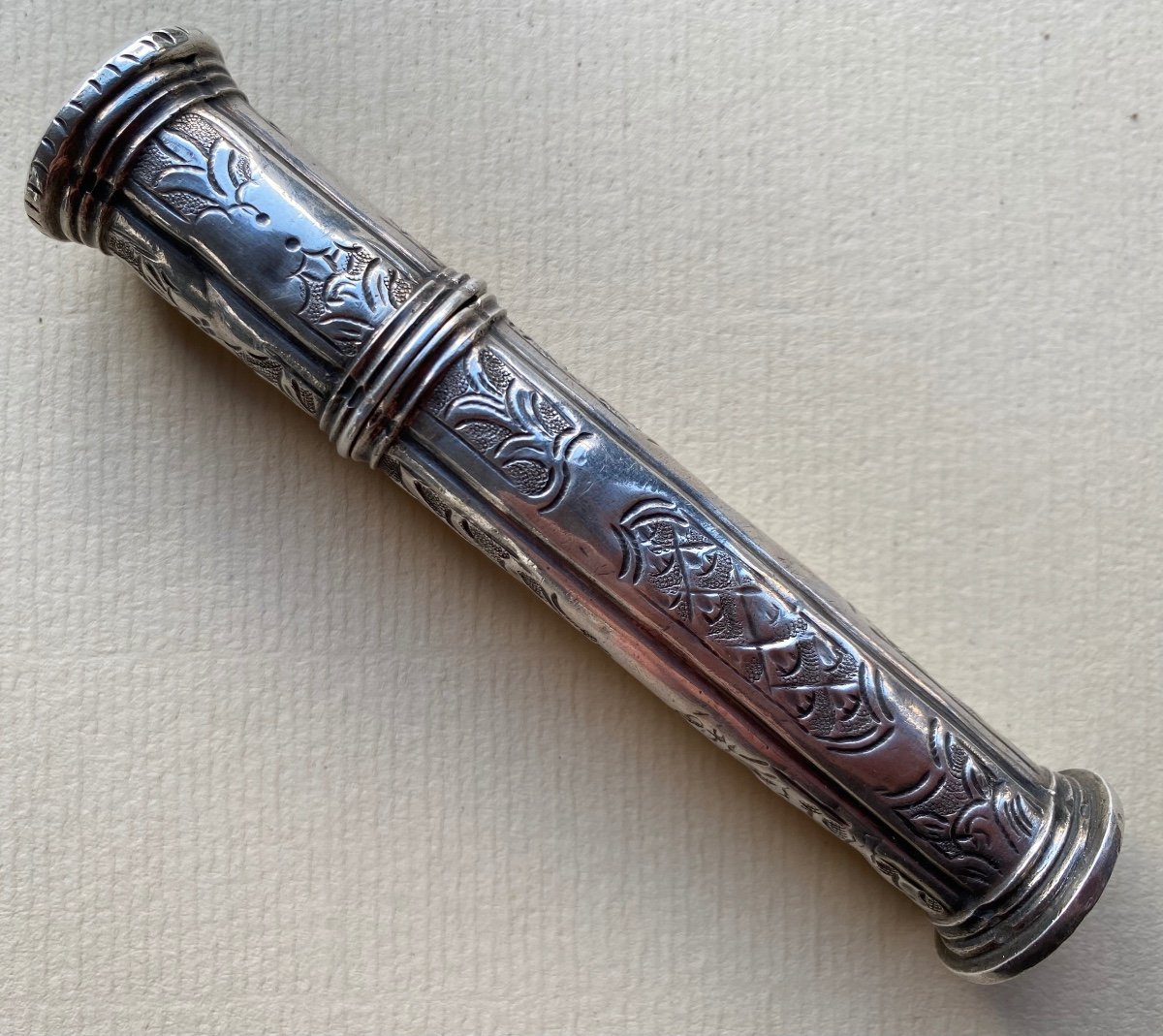 Etui à Cire, Argent, Paris 1750-1752