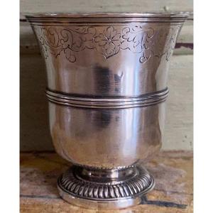 Timbale Goblet, Silver, Orleans, XVIIIth