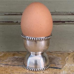 Egg Cup, Silver, Minerva, In The Style Of Després