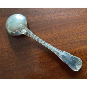 Mustard Spoon, Ladle, Silver, Paris, 1750