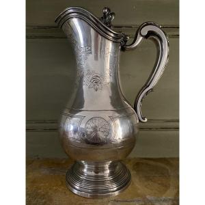 Ewer, Water Jug, Silver, Louis XVI, Paris 1788