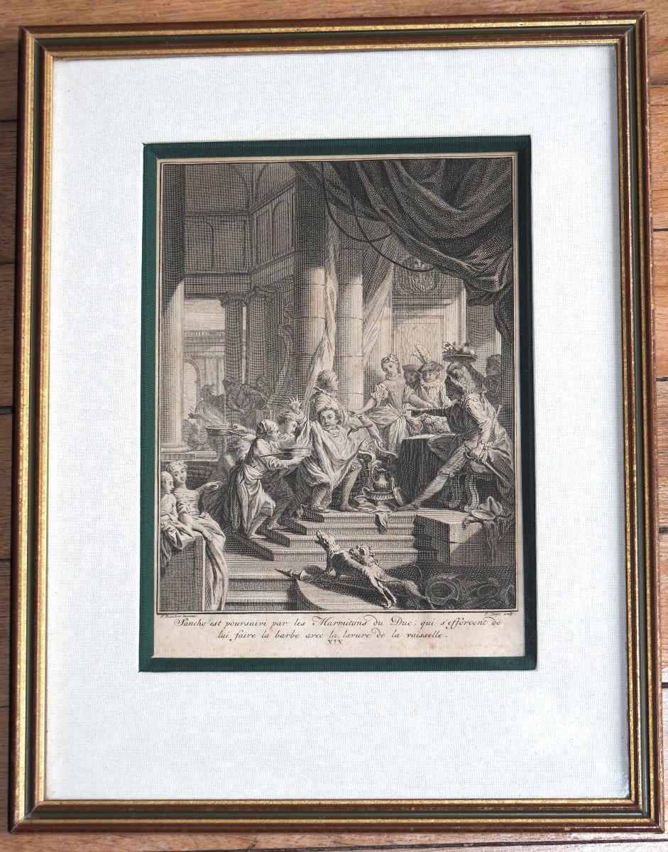 Suite De 6 Gravures Don Quichotte -photo-7