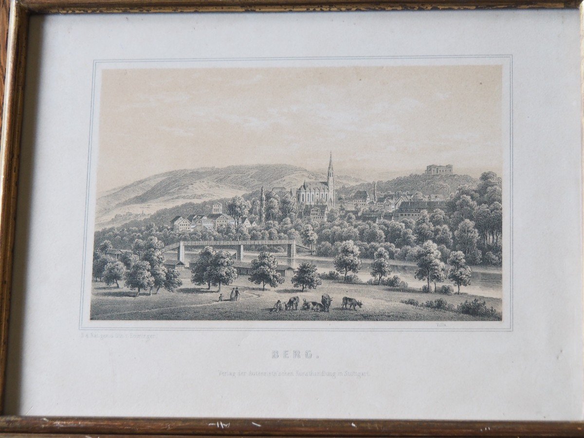 Germany Engravings Set Of 12-photo-3