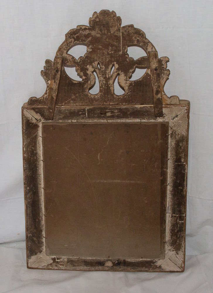 Mirror In Carved And Gilded Wood Regency Period-photo-8