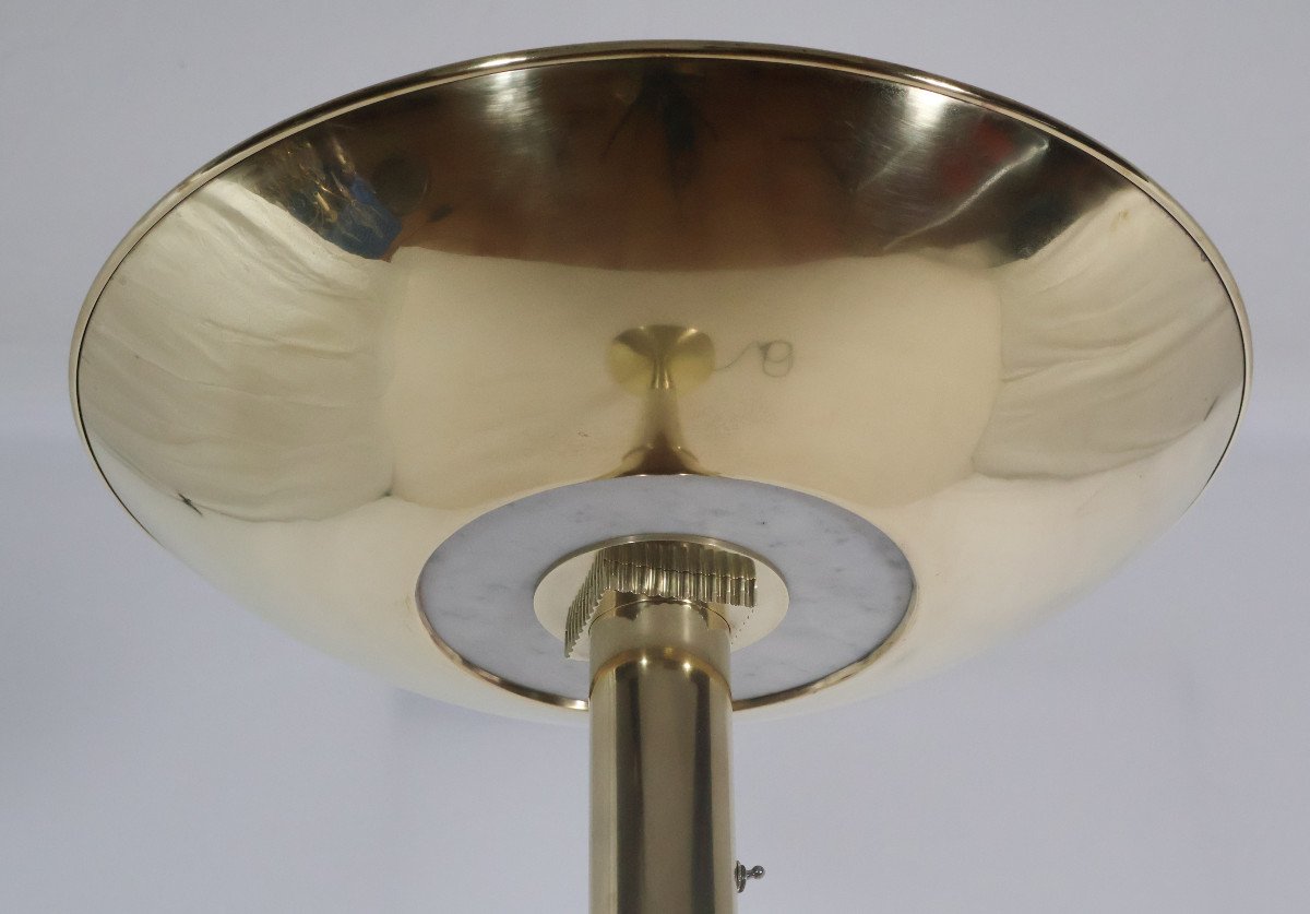 Brass Floor Lamp Art Deco Period -photo-4