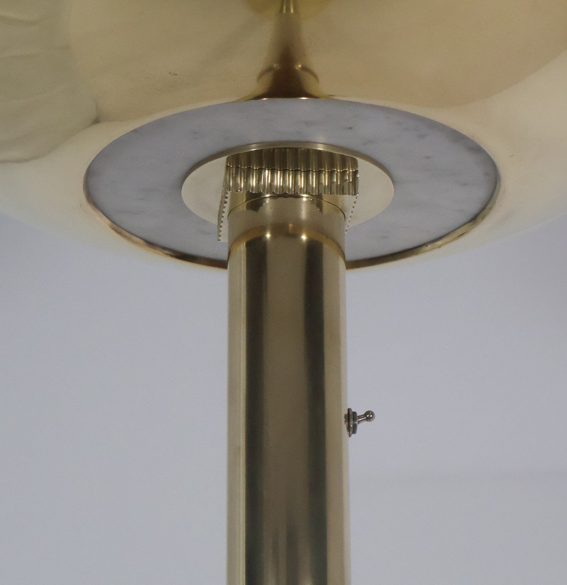 Brass Floor Lamp Art Deco Period -photo-2