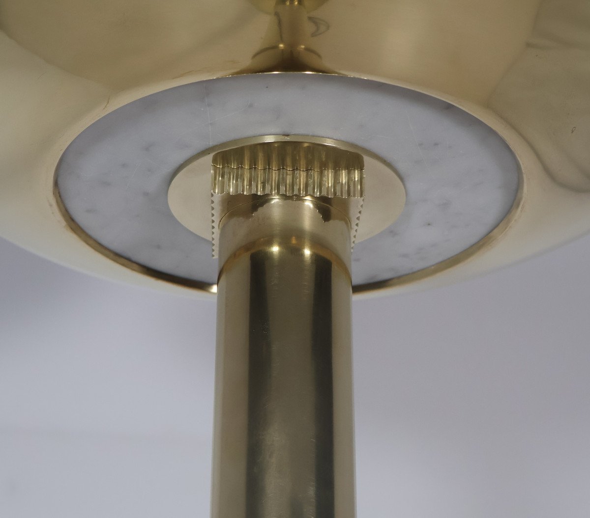 Brass Floor Lamp Art Deco Period -photo-6