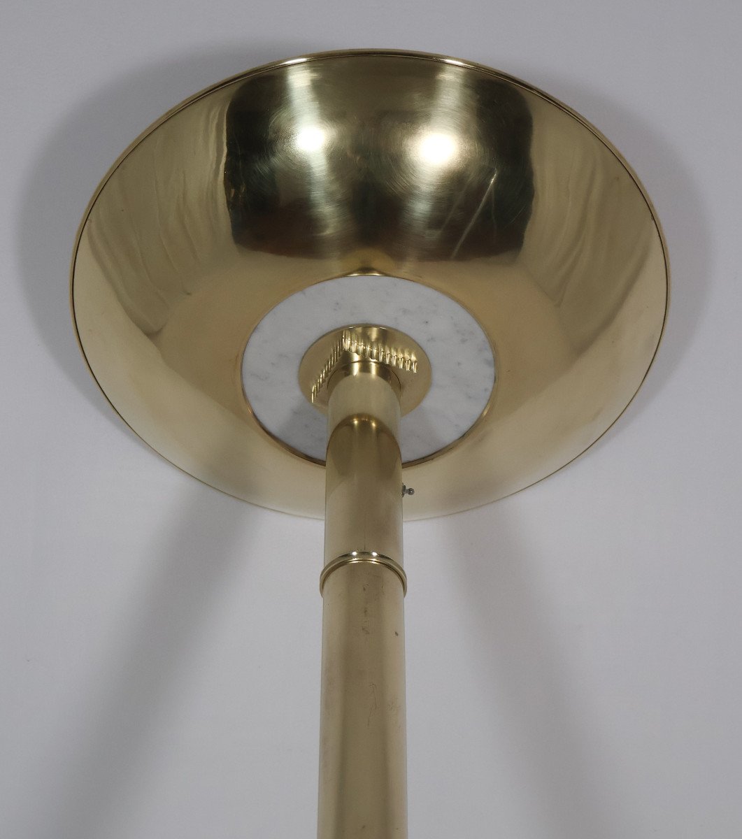 Brass Floor Lamp Art Deco Period -photo-8