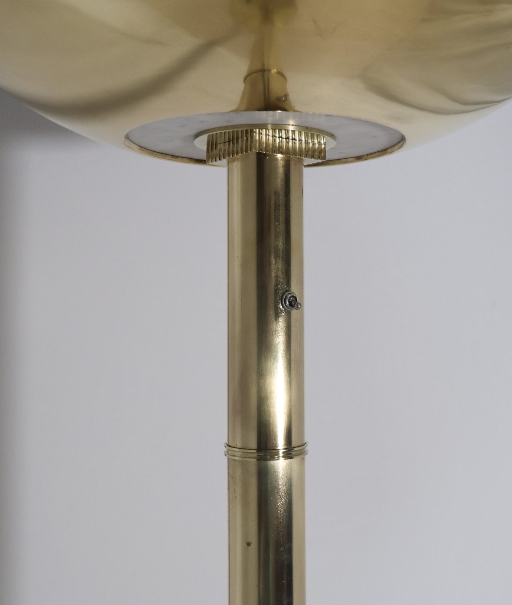 Brass Floor Lamp Art Deco Period -photo-1