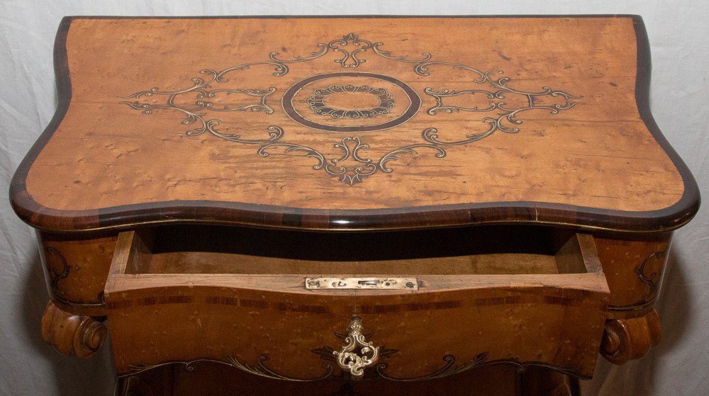 Pair Of Sicilian Sideboards, Mid-19th Century-photo-4