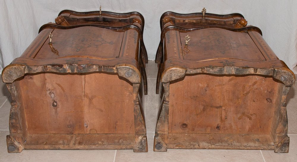 Pair Of Sicilian Sideboards, Mid-19th Century-photo-5