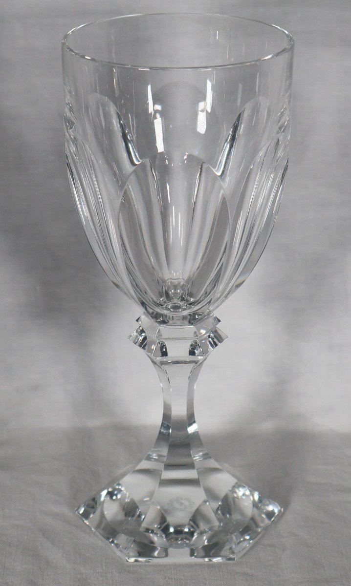 Set Of 11 Saint Louis Water Glasses Chambord Model 