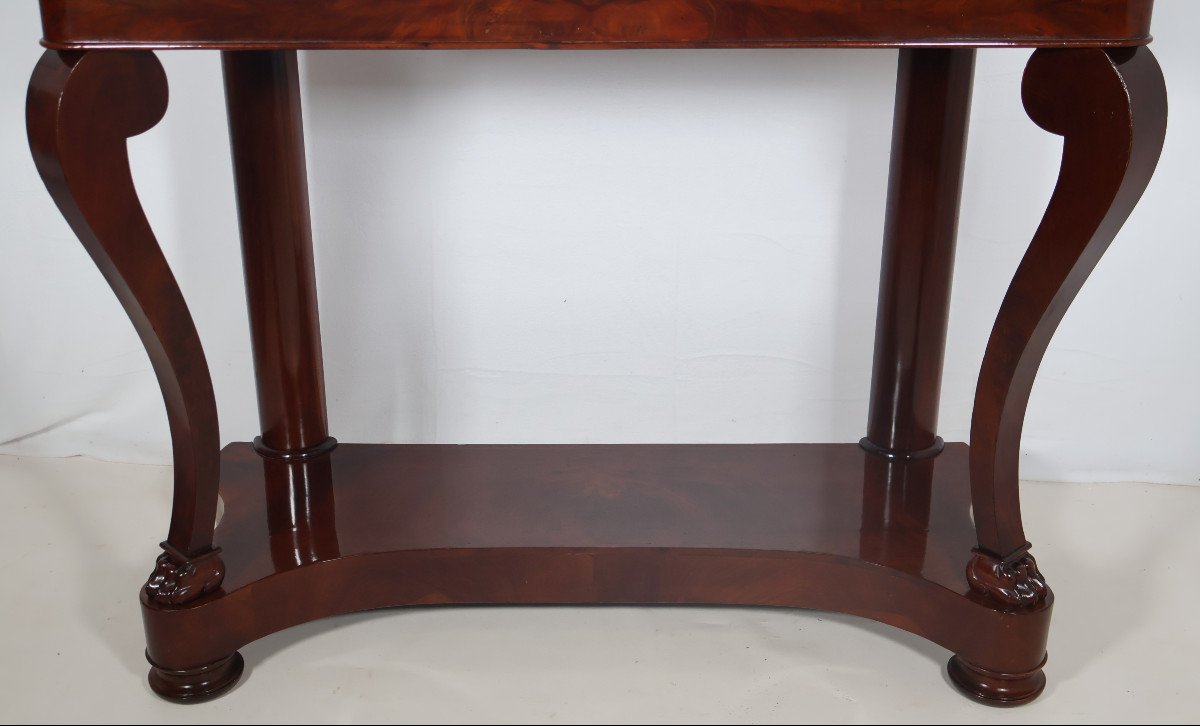 Mahogany Console Restoration Period Circa 1820-photo-3