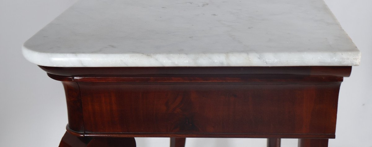 Mahogany Console Restoration Period Circa 1820-photo-3