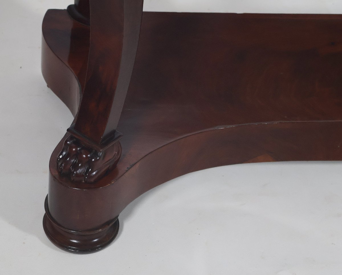 Mahogany Console Restoration Period Circa 1820-photo-4