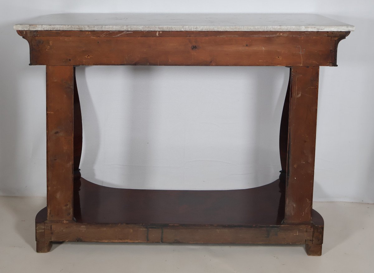 Mahogany Console Restoration Period Circa 1820-photo-7