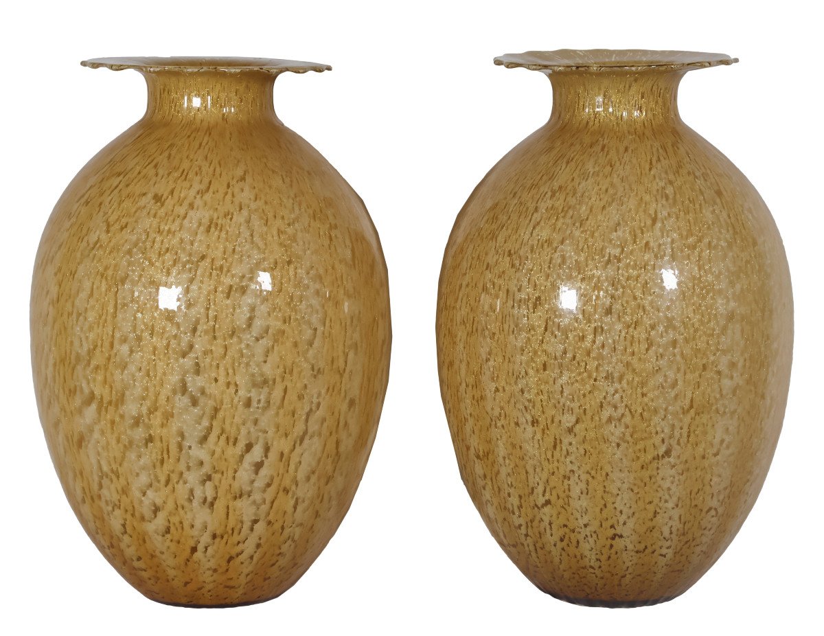 Pair Of Lancel Vases From The 80s-photo-1