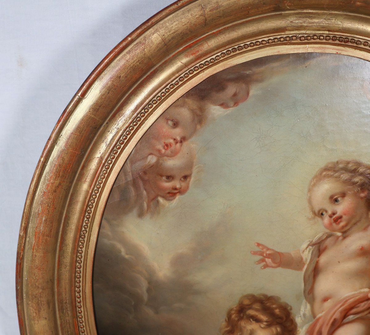 L’enfant Jésus Suiveur De François Boucher époque 19ème -photo-2