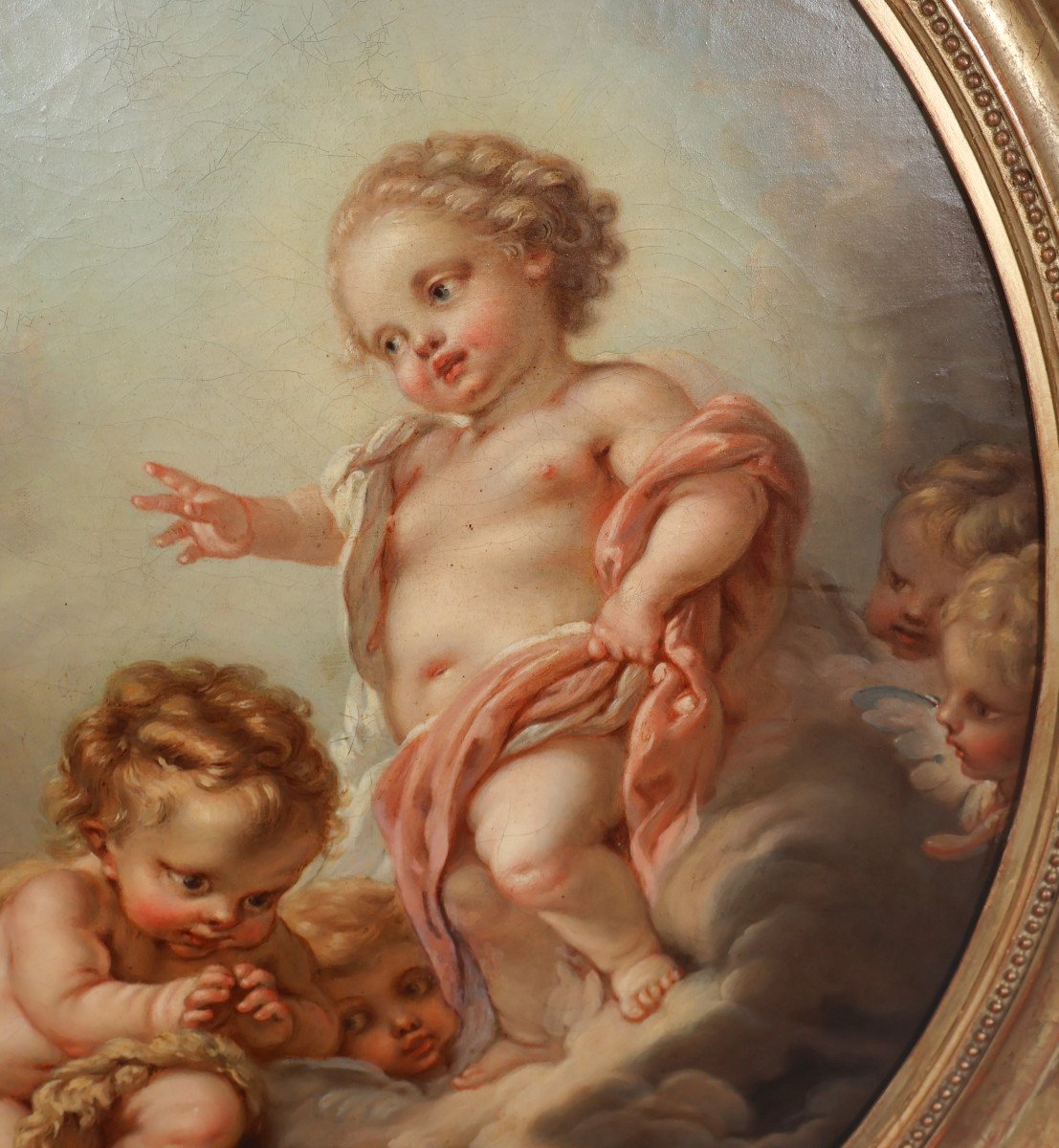 L’enfant Jésus Suiveur De François Boucher époque 19ème -photo-3