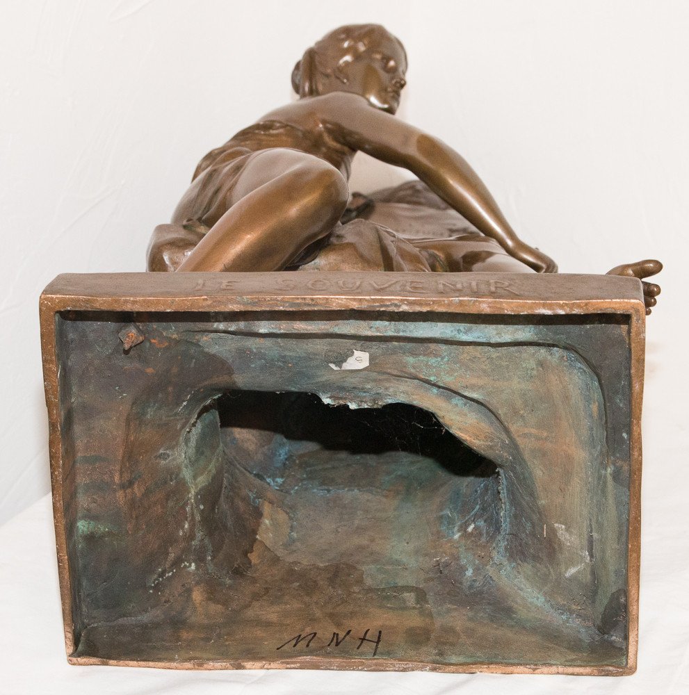 The Bronze Souvenir Emile Louis Picault End Of 19th Century -photo-7