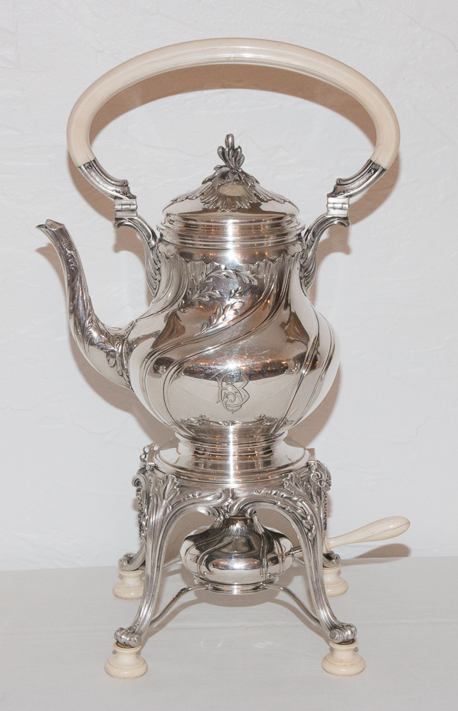 Tea And Coffee Service In Silver Jean Emile Puiforcat Early Twentieth Century-photo-3